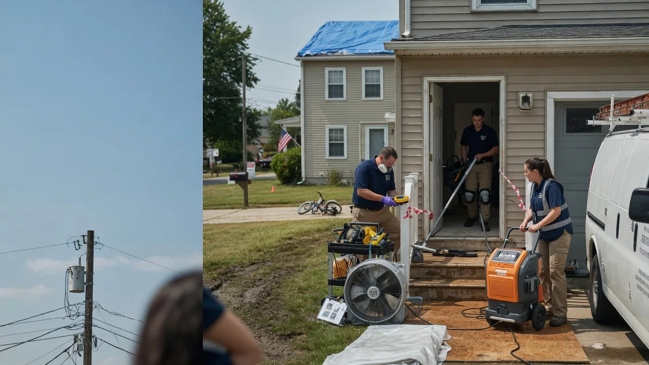 Water Damage Repair in Nesmith, SC near me